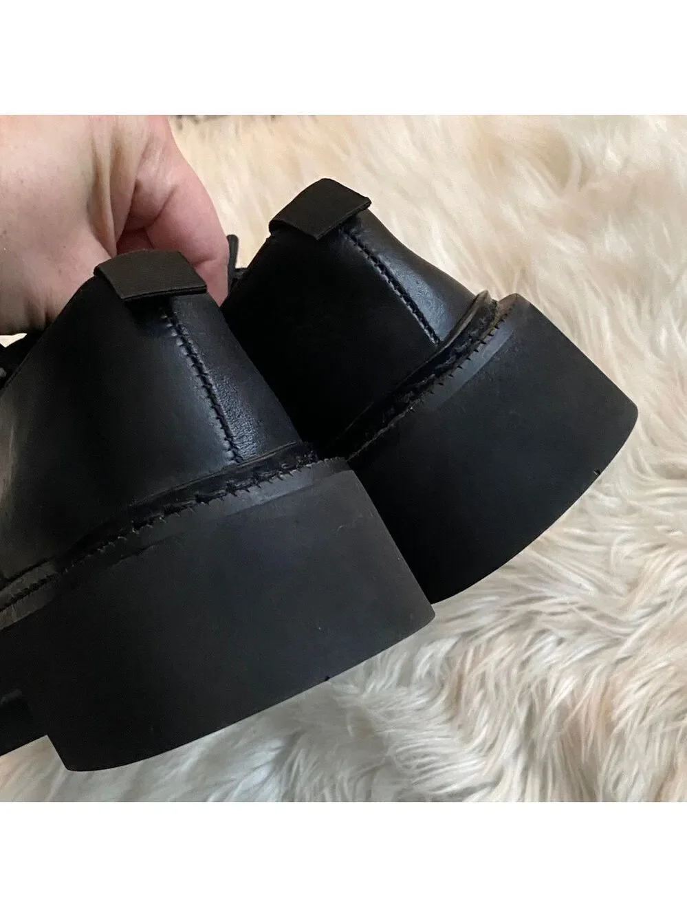 ASOS Black platform Men's Shoes